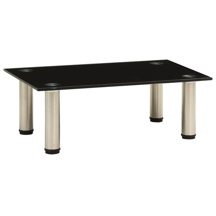 Tv-Meubel Gehard Glas 40 x 35 x 17 cm Zwart