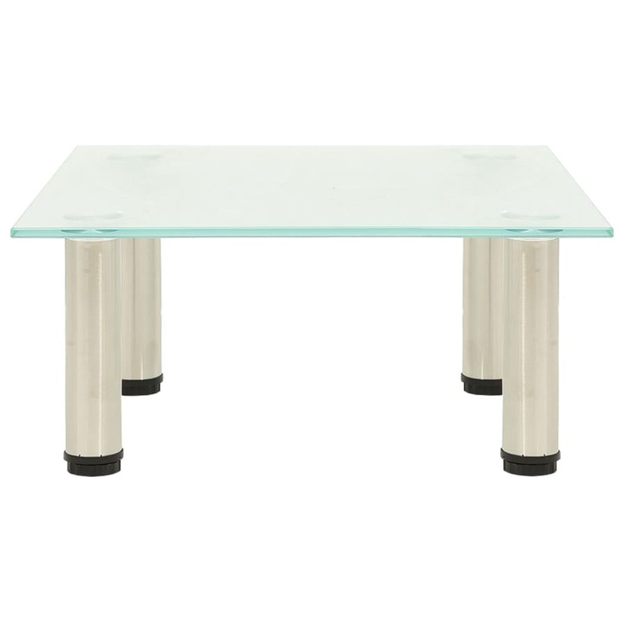 Tv-meubel 40x35x17 cm gehard glas mat