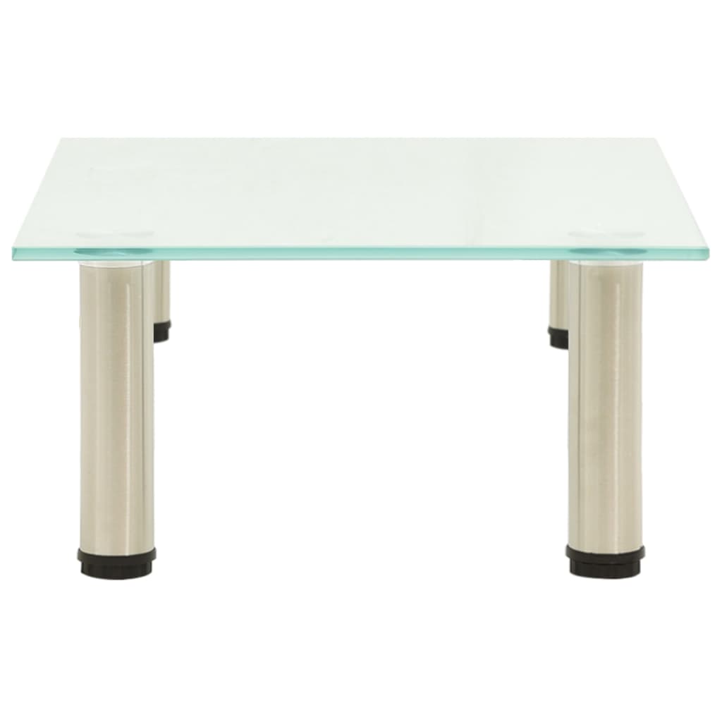 Tv-meubel 40x35x17 cm gehard glas mat