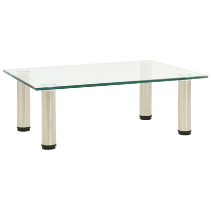 Tv-Meubel Gehard Glas Transparant 40 x 35 x 17 cm Doorzichtig