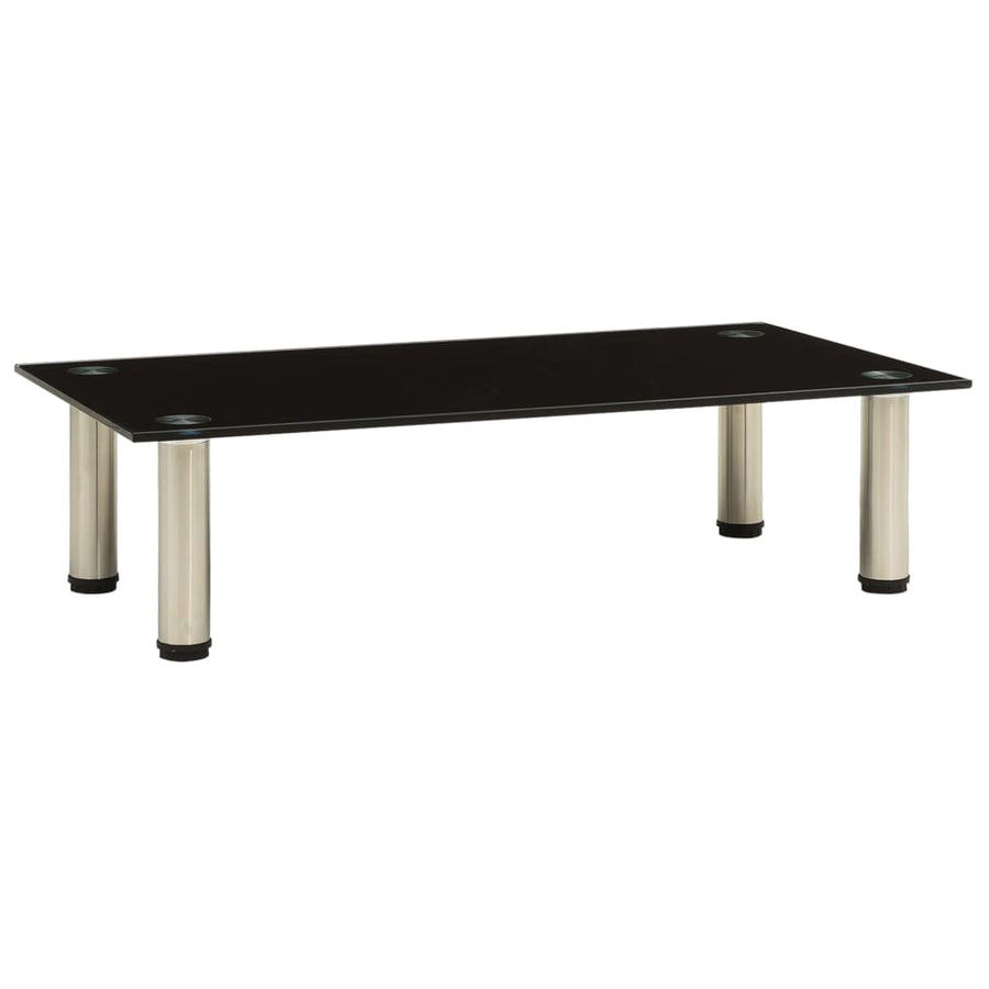 Tv-Meubel Gehard Glas 60 x 35 x 17 cm Zwart