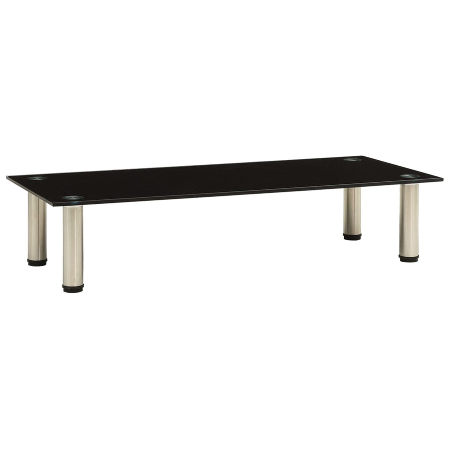 Tv-Meubel Gehard Glas 80 x 35 x 17 cm Zwart