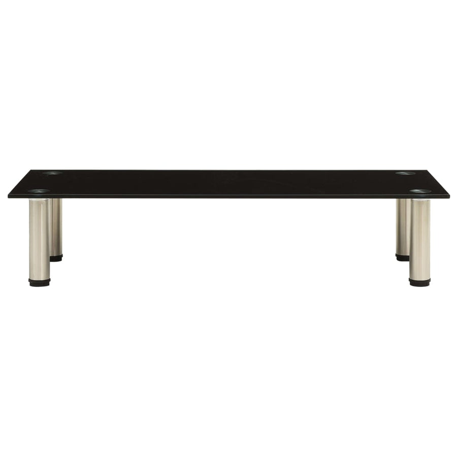 Tv-Meubel Gehard Glas 80 x 35 x 17 cm Zwart