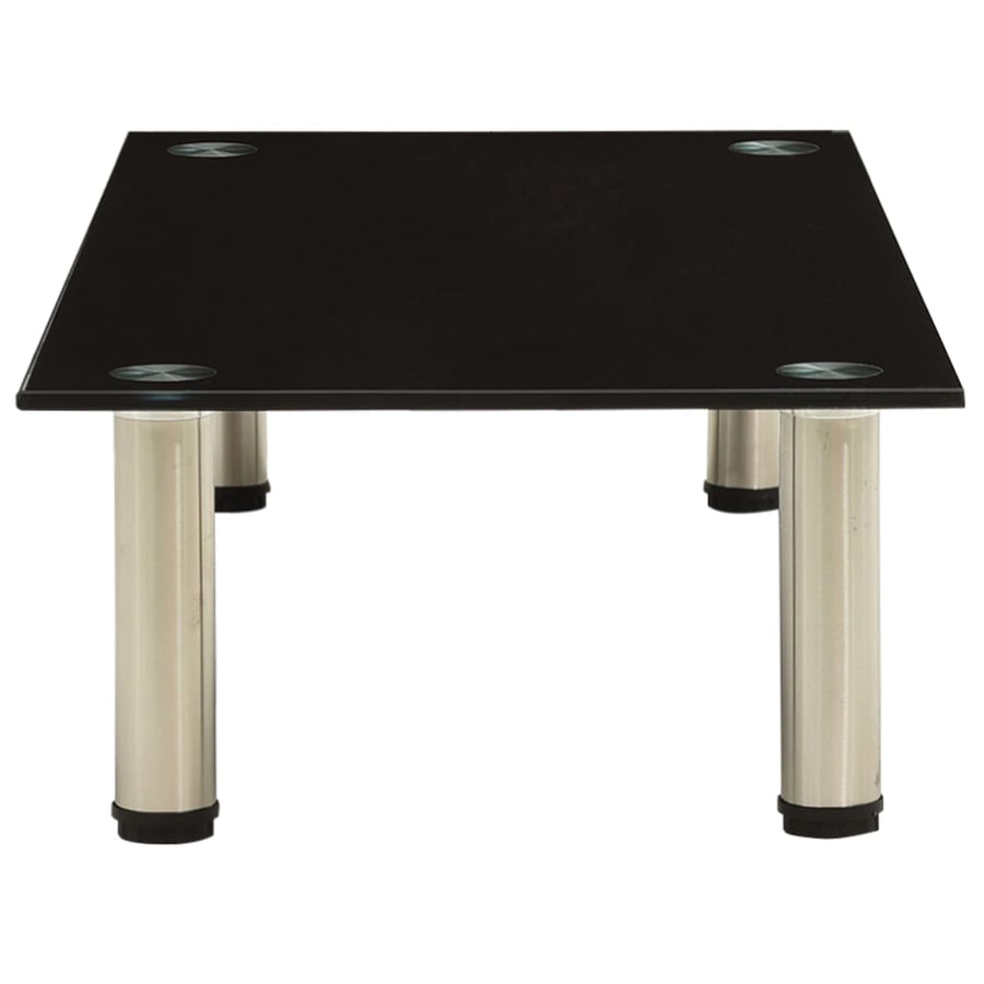 Tv-Meubel Gehard Glas 80 x 35 x 17 cm Zwart