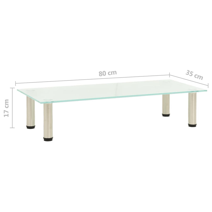 Tv-Meubel Gehard Glas 80 x 35 x 17 cm Mat