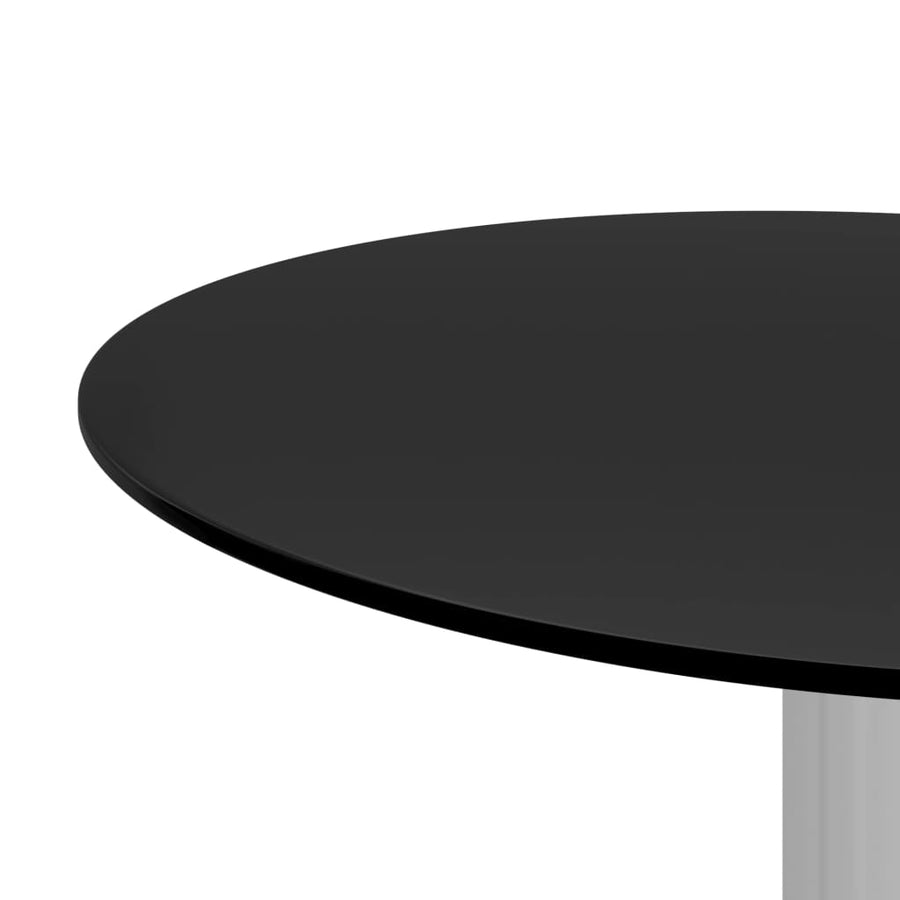 Salontafel 40 Cm Gehard Glas Zwart