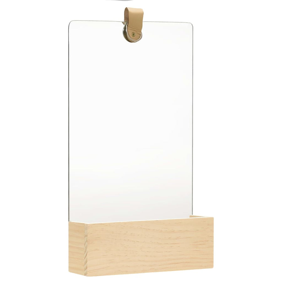 Wandspiegel 23X29,5 Cm Massief Grenenhout 23 x 39.5 cm