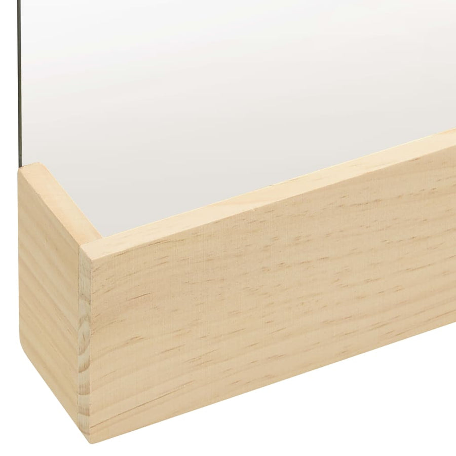 Wandspiegel 23X29,5 Cm Massief Grenenhout 23 x 39.5 cm