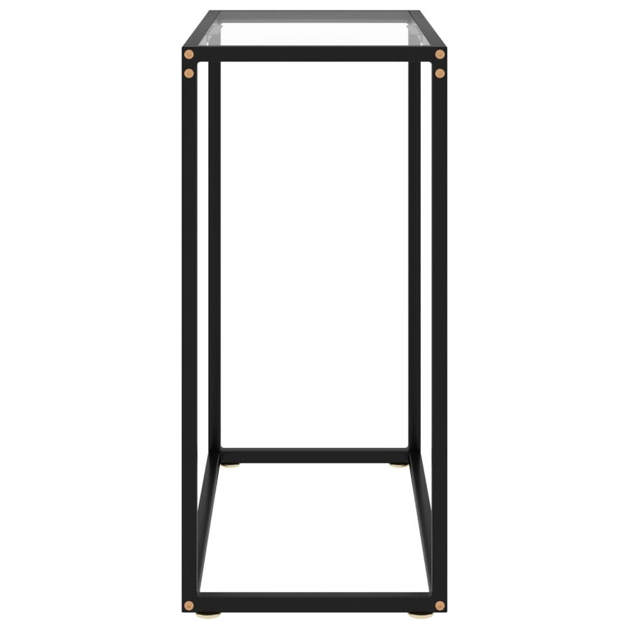 Wandtafel 60x35x75 cm gehard glas transparant 1 60 x 35 x 75 cm Doorzichtig