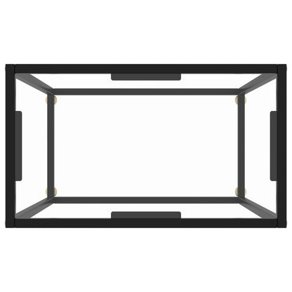 Wandtafel 60x35x75 cm gehard glas transparant 1 60 x 35 x 75 cm Doorzichtig