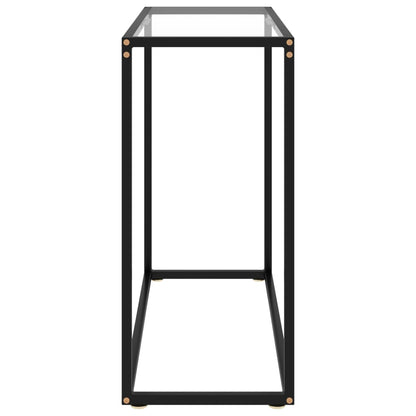 Wandtafel 80x35x75 cm gehard glas transparant 80 x 35 x 75 cm Zonder pootjes