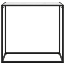 Wandtafel 80x35x75 cm gehard glas wit 1 80 x 35 x 75 cm Wit