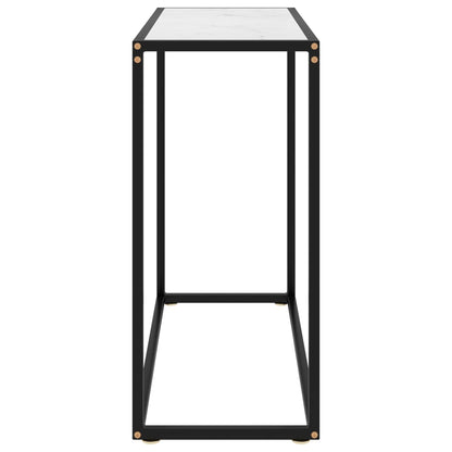 Wandtafel 80x35x75 cm gehard glas wit 1 80 x 35 x 75 cm Wit