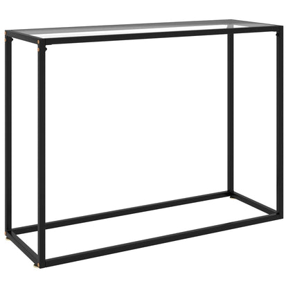 Wandtafel Gehard Glas Transparant Doorzichtig 100 x 35 x 75 cm Zonder pootjes