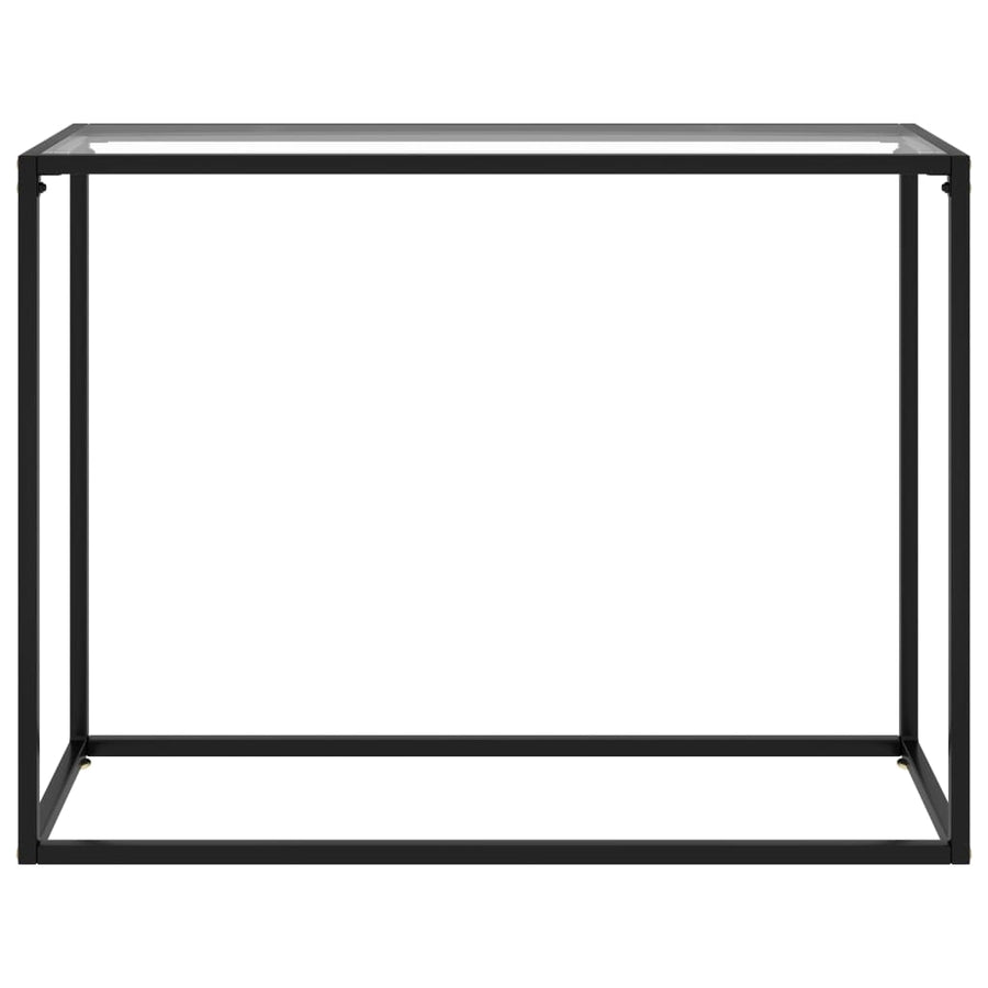 Wandtafel Gehard Glas Transparant Doorzichtig 100 x 35 x 75 cm Zonder pootjes