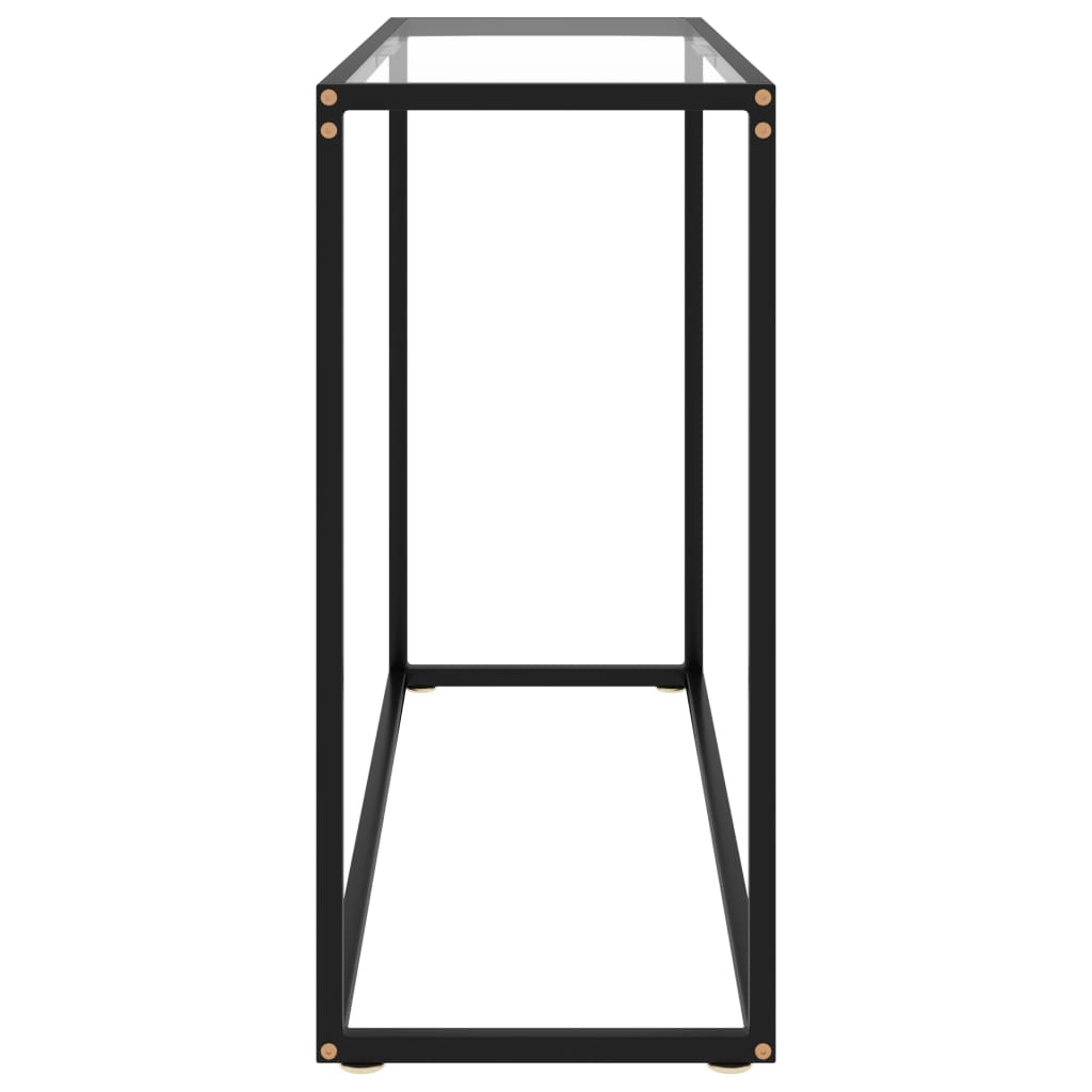 Wandtafel Gehard Glas Transparant Doorzichtig 100 x 35 x 75 cm Zonder pootjes