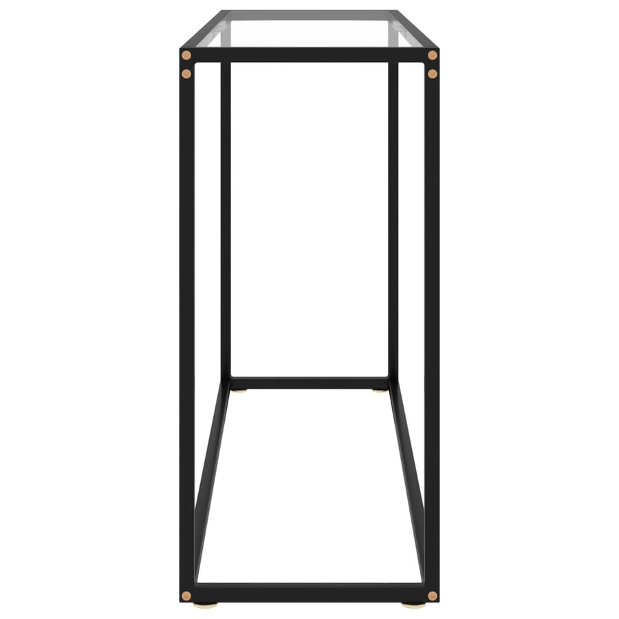 Wandtafel Gehard Glas Transparant Doorzichtig 100 x 35 x 75 cm Zonder pootjes