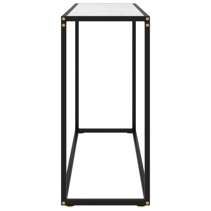Wandtafel 100x35x75 cm gehard glas wit 100 x 35 x 75 cm Zonder pootjes