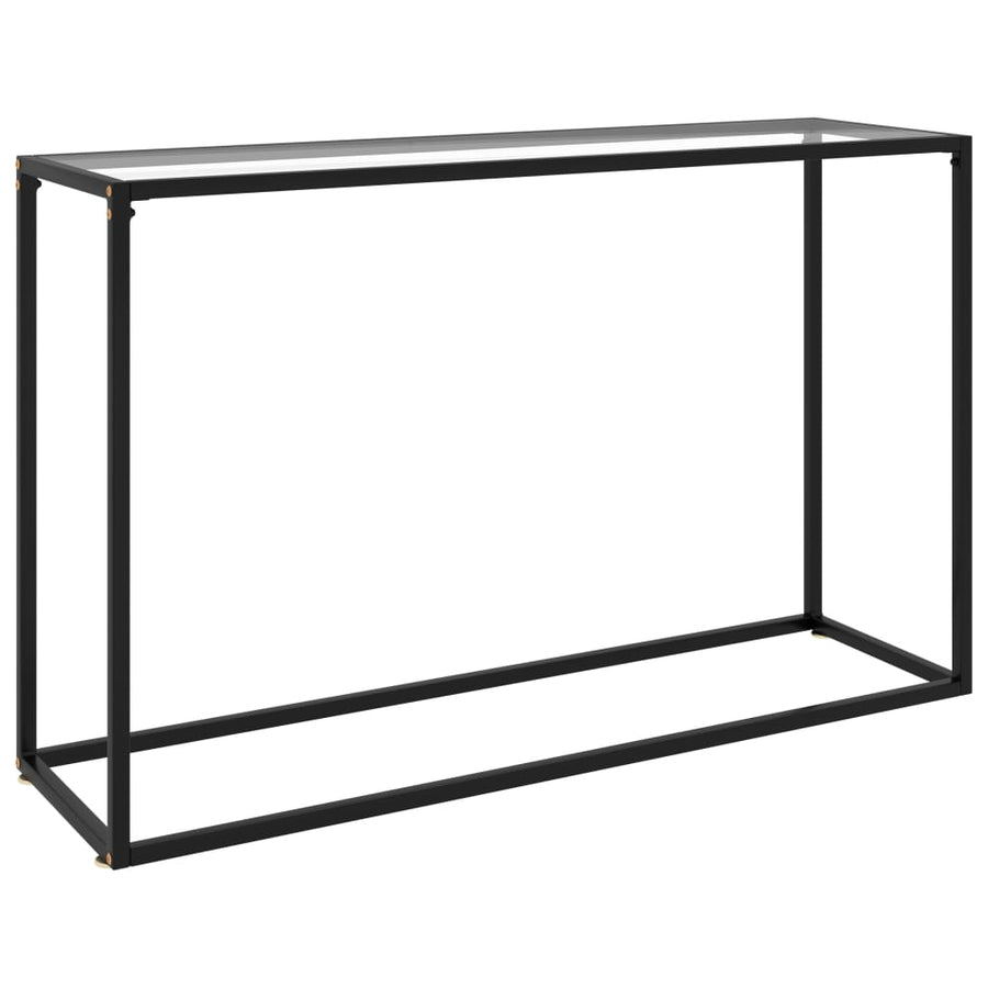 Wandtafel 120x35x75 cm gehard glas transparant 1 120 x 35 x 75 cm Doorzichtig