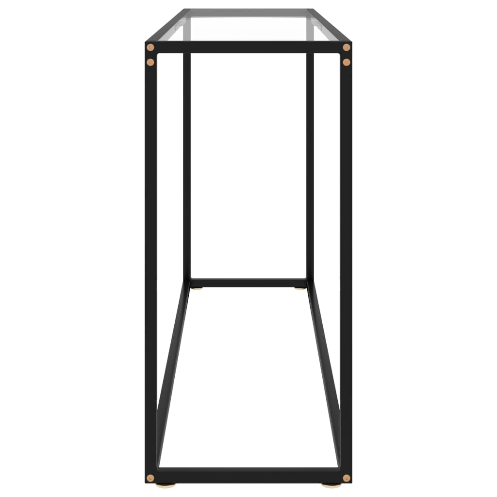 Wandtafel 120x35x75 cm gehard glas transparant 1 120 x 35 x 75 cm Doorzichtig