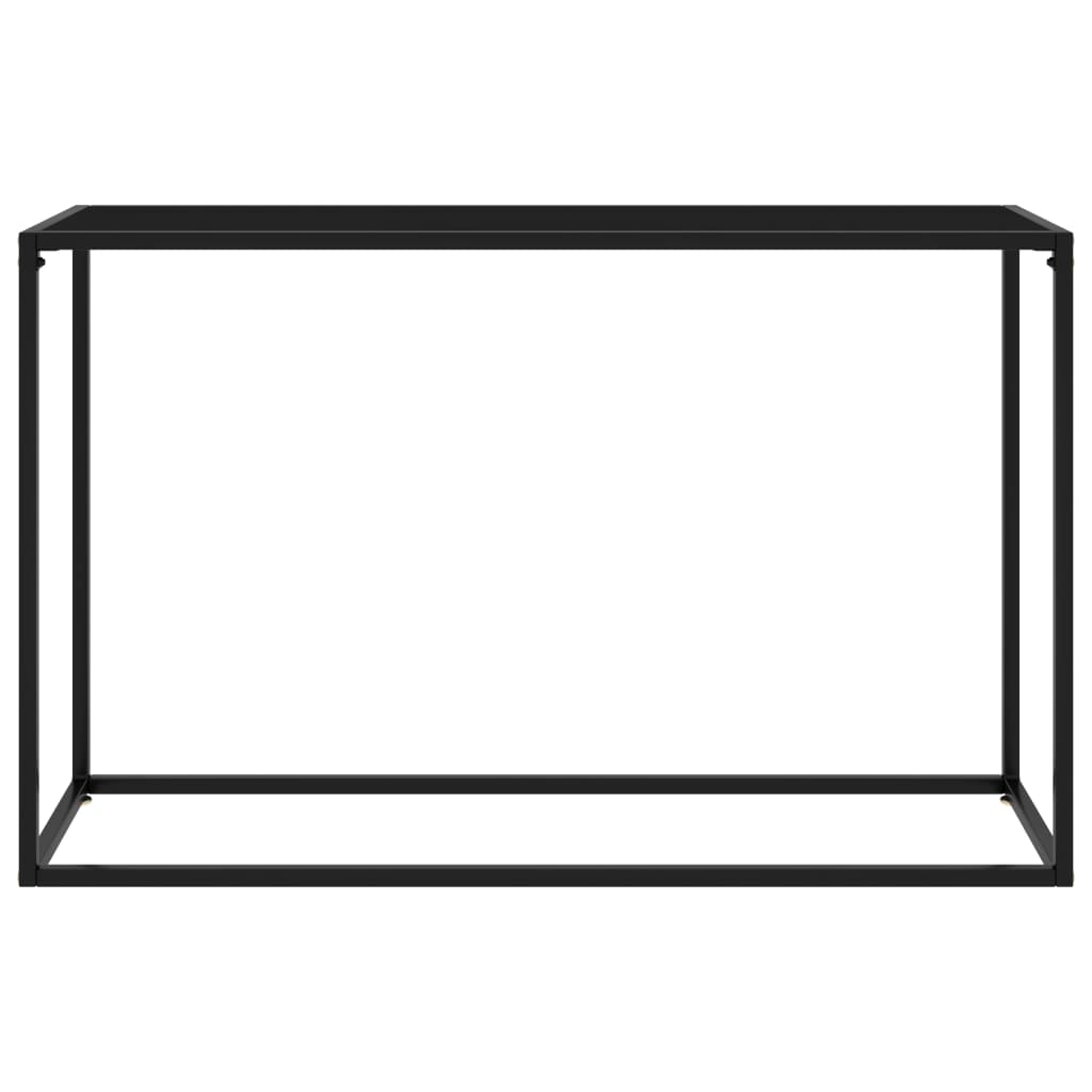 Wandtafel 120x35x75 cm gehard glas zwart 1 120 x 35 x 75 cm Zwart