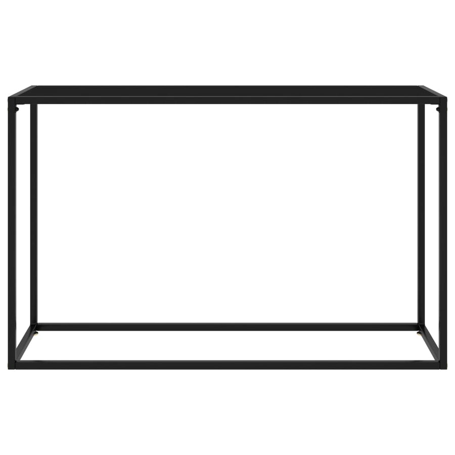 Wandtafel 120x35x75 cm gehard glas zwart 1 120 x 35 x 75 cm Zwart