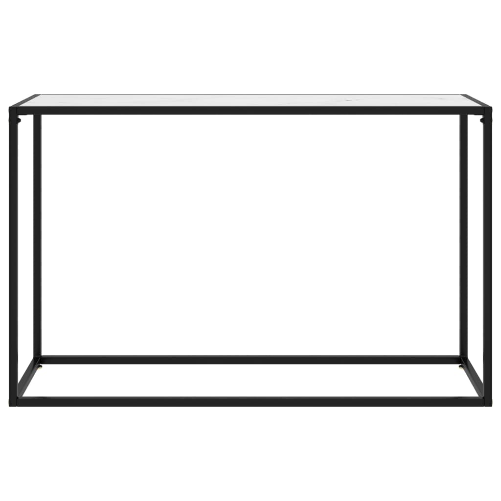 Wandtafel 120x35x75 cm gehard glas wit 1 120 x 35 x 75 cm Wit