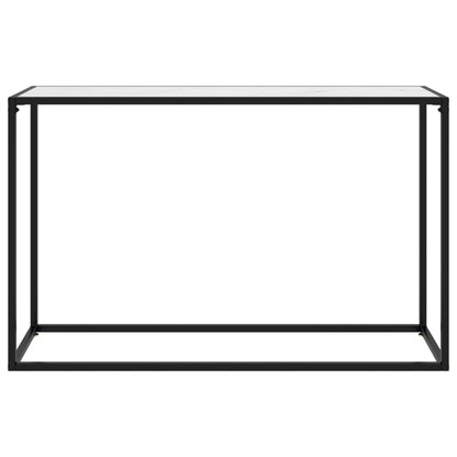 Wandtafel 120x35x75 cm gehard glas wit 1 120 x 35 x 75 cm Wit