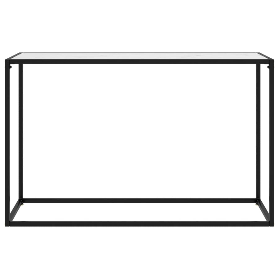 Wandtafel 120x35x75 cm gehard glas wit 1 120 x 35 x 75 cm Wit