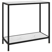Wandtafel 80x35x75 cm gehard glas wit 80 x 35 x 75 cm Met pootjes