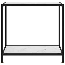 Wandtafel 80x35x75 cm gehard glas wit 80 x 35 x 75 cm Met pootjes