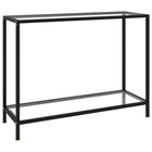 Wandtafel 100x35x75 cm glas staal