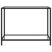Wandtafel Gehard Glas Transparant Doorzichtig 100 x 35 x 75 cm Met pootjes