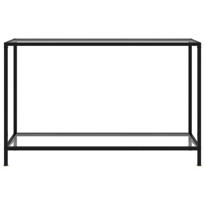 Wandtafel 120x35x75 cm gehard glas transparant 120 x 35 x 75 cm Met pootjes