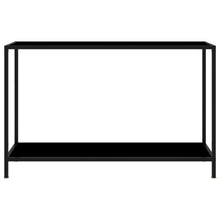 Wandtafel 120x35x75 cm gehard glas zwart 1 120 x 35 x 75 cm Zwart