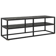 Tv-meubel 120x40x40 cm zwart marmerglas