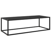 Salontafel 120x50x35 cm zwart glas