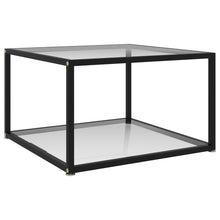 Salontafel Gehard Glas Transparant 60 x 60 x 35 cm Doorzichtig