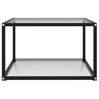 Salontafel Gehard Glas Transparant 60 x 60 x 35 cm Doorzichtig