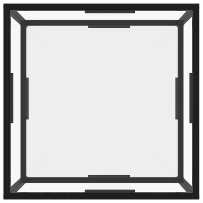 Salontafel Gehard Glas Transparant 60 x 60 x 35 cm Doorzichtig