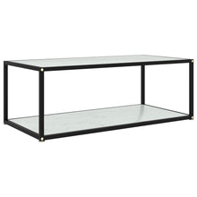 Salontafel 100X50X35 Cm Gehard Glas Wit