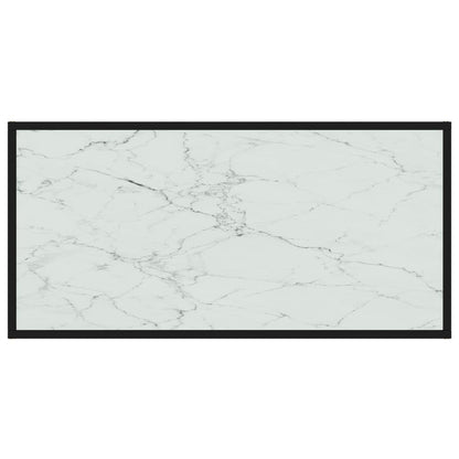 Salontafel 100X50X35 Cm Gehard Glas Wit