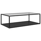 Salontafel 120x60x35 cm glas metaal