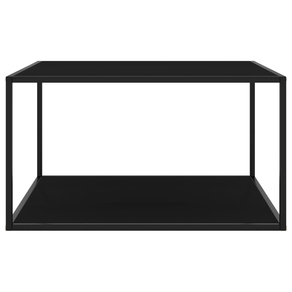 Salontafel Met Glas 90 x 90 x 50 cm