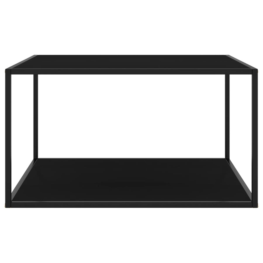 Salontafel Met Glas 90 x 90 x 50 cm