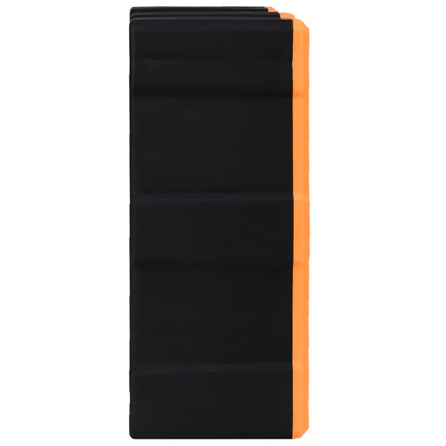 Organiser met 40 lades 52x16x37,5 cm 40 lades Oranje en zwart
