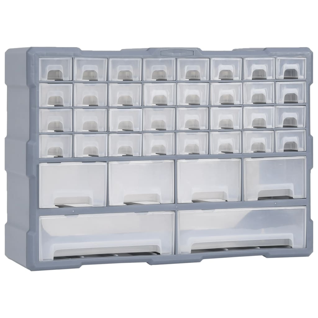Organiser Met 52X6X37,5 Cm 40 lades Grijs
