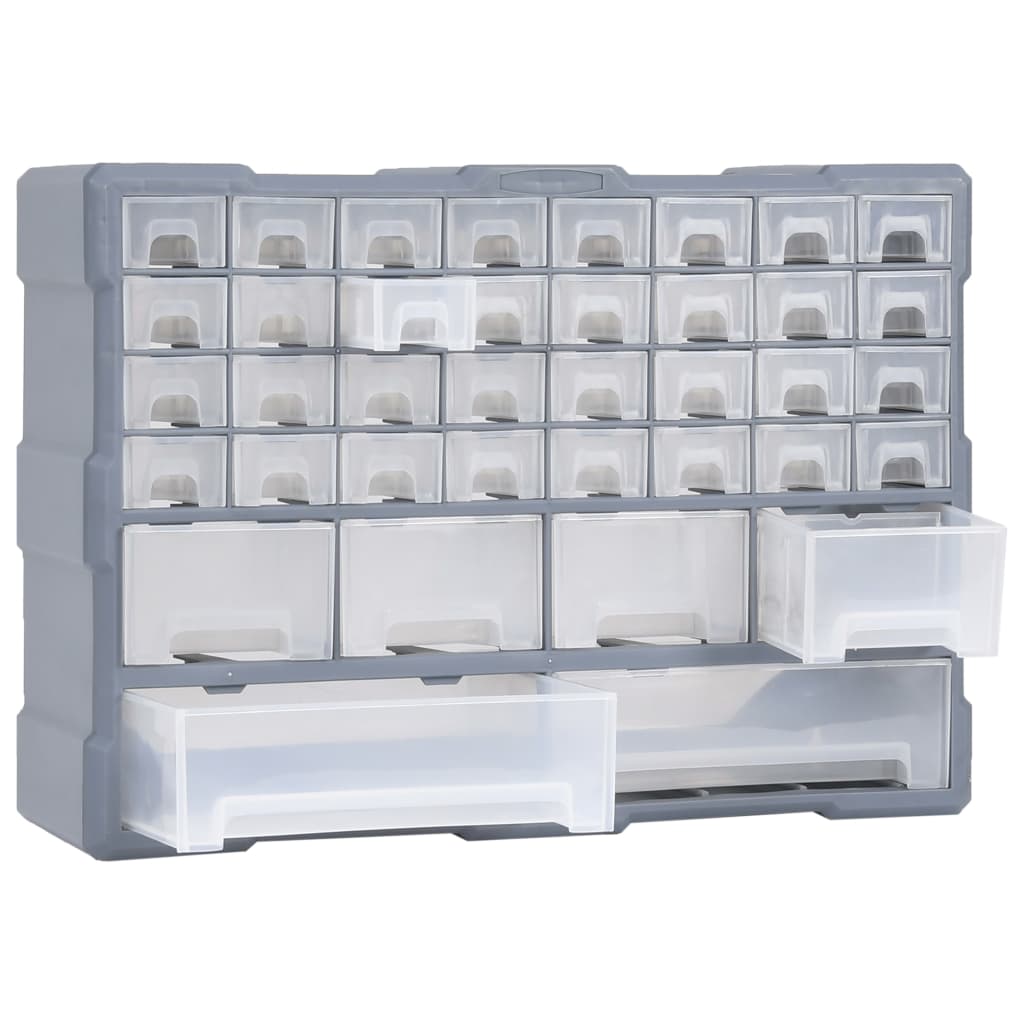 Organiser Met 52X6X37,5 Cm 40 lades Grijs