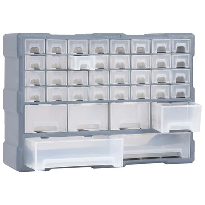 Organiser Met 52X6X37,5 Cm 40 lades Grijs