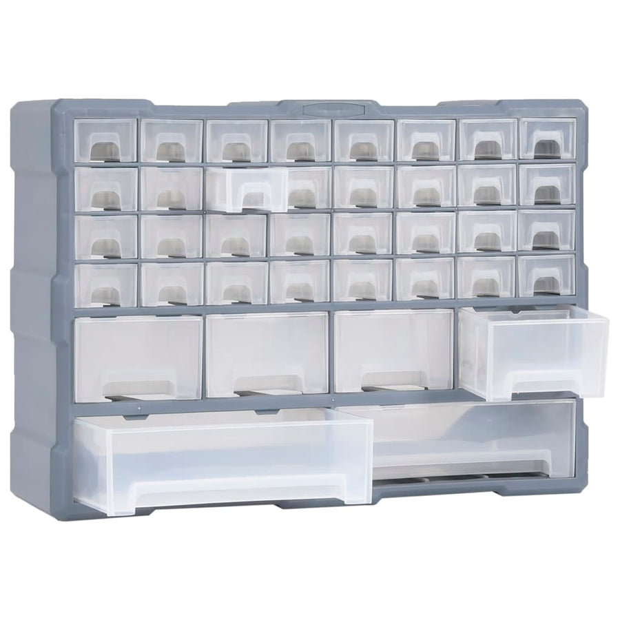 Organiser Met 52X6X37,5 Cm 40 lades Grijs